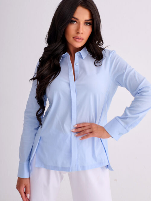 Koszula damska MARIE błękitna