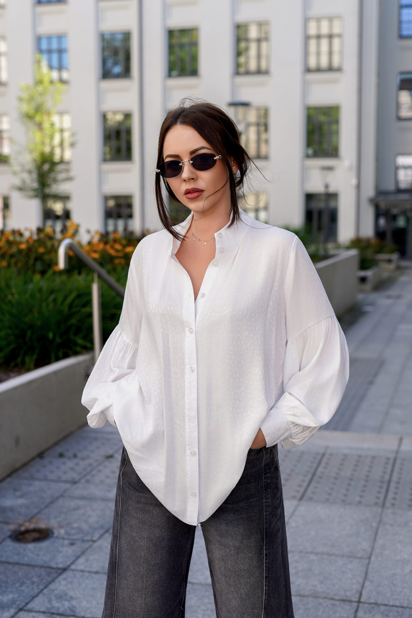 Koszula damska SOFI biała